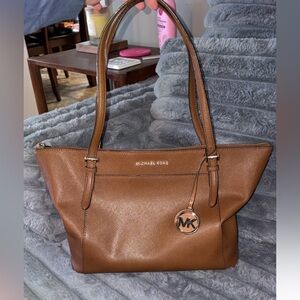 Michael Kors Tan Leather Tote